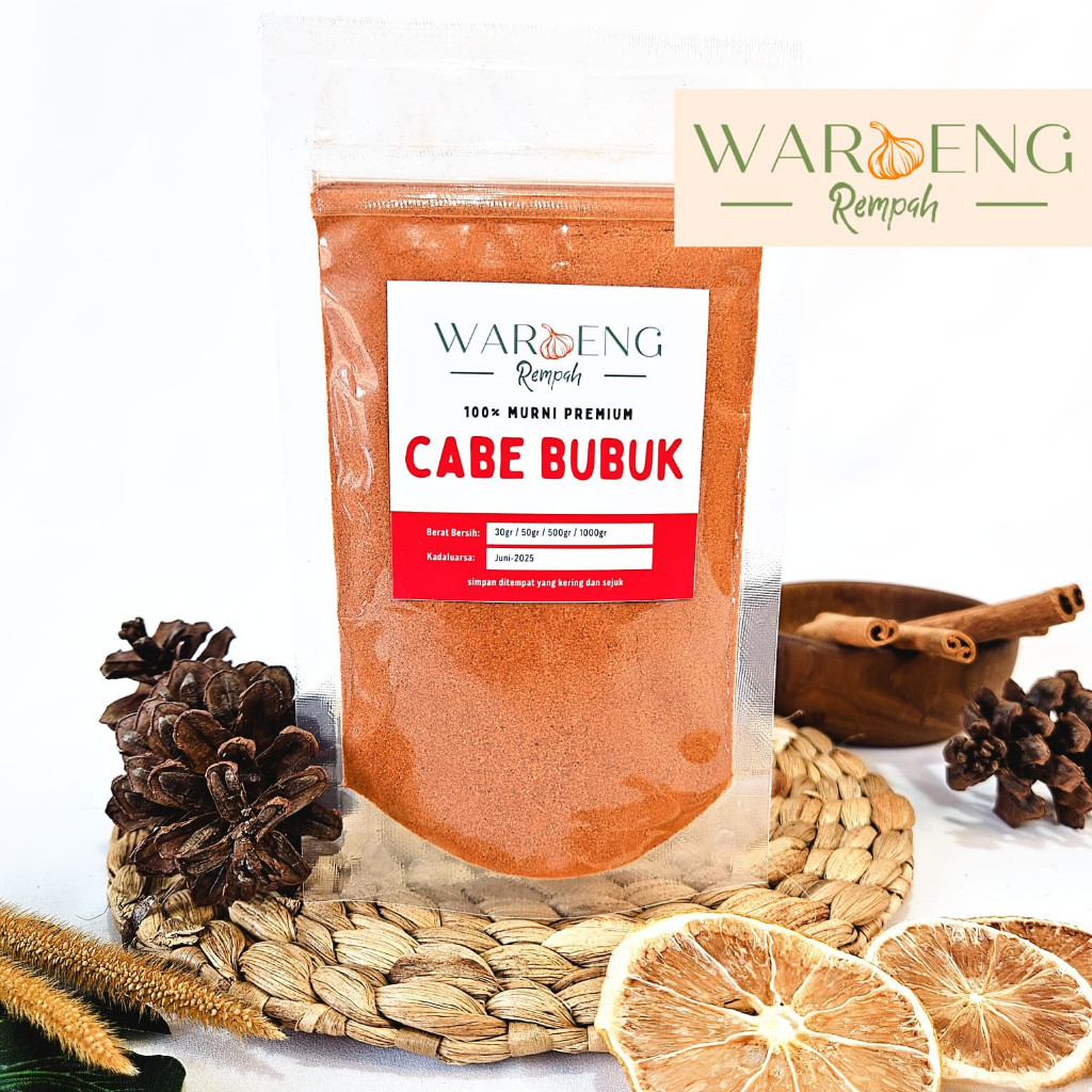 

Cabe Bubuk / Ground Chili / Waroeng Rempah Murah