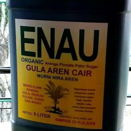 

Gula Aren Cair Organik Enau Murni Nira Kemasan 5 Liter