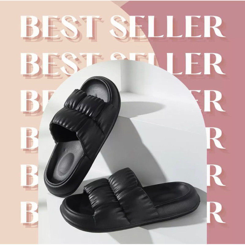 Sandal Slop Wanita // Sandal Selop Jelly Perempuan Model Korea Import dan sandal viral sandal GOSOME