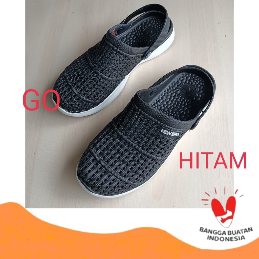 Sandal Hiu // gos NEW ARRIVAL NEW ERA MB 6024 & ATT MSM 562 Sandal Selop Karet Pria Tali Belakang