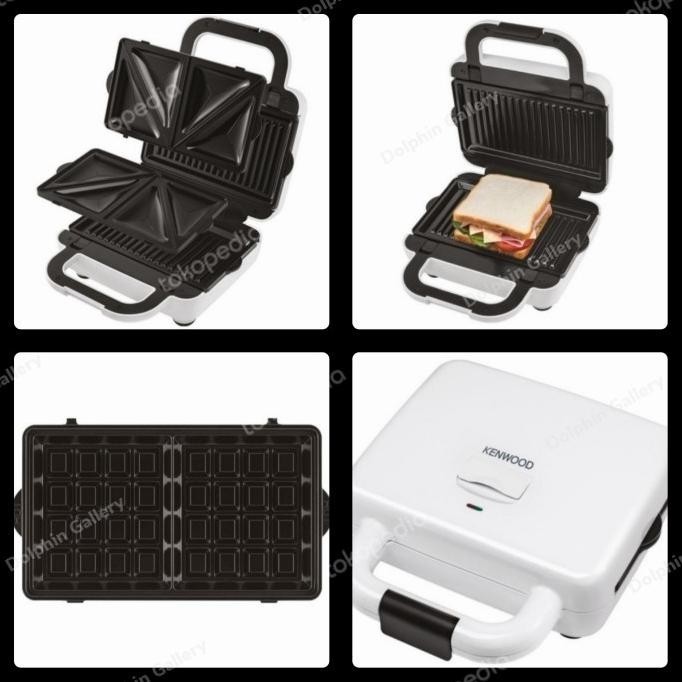 [New] Waffle Maker Kenwood Waffle Maker Electric Sandwich Maker Smp-84