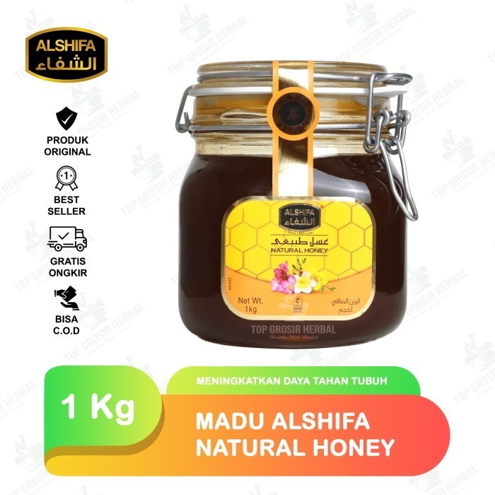 

Ready Madu Arab Al-Shifa 1kg/Madu AlShifa Asli