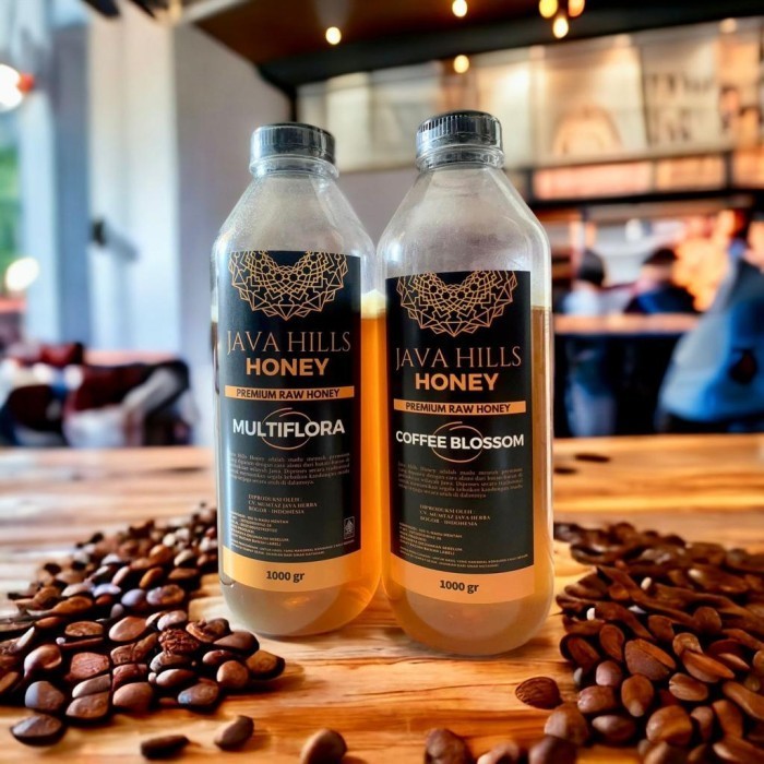 

Ready Madu java hills honey varian multiflora dan coffe blossom 1kg /1000 gr