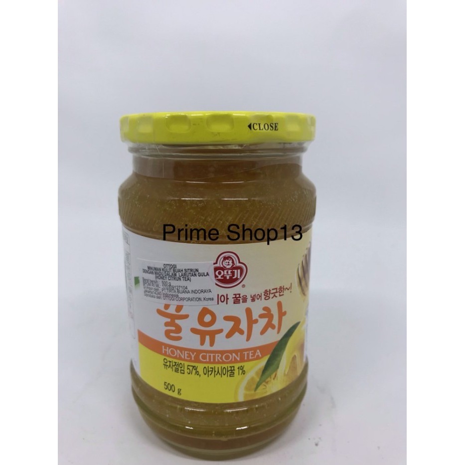 

Ready Ottogi Honey Citron - Teh Citrun Korea - Citron Tea Korea 500 gr