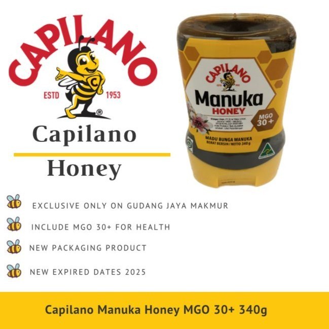 

Ready Madu Capilano Manuka MGO 30+ Australia Original 340gr