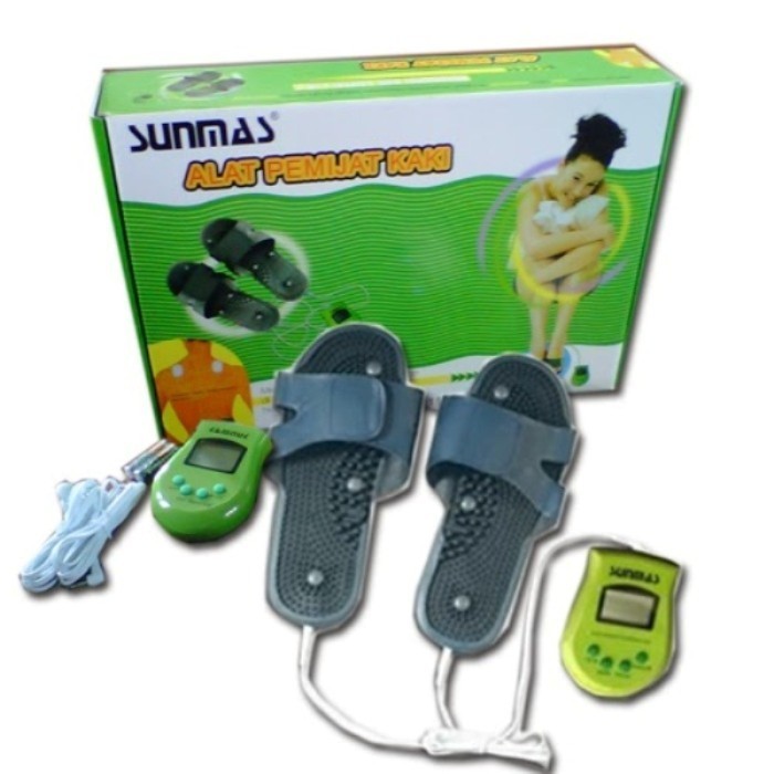 Alat Pemijat Kaki Sunmas Foot Massager, Sendal Kesehatan