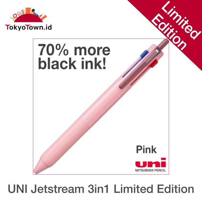 

Ready UNI Jetstream 3-Color limited edition Multipen 3 in 1