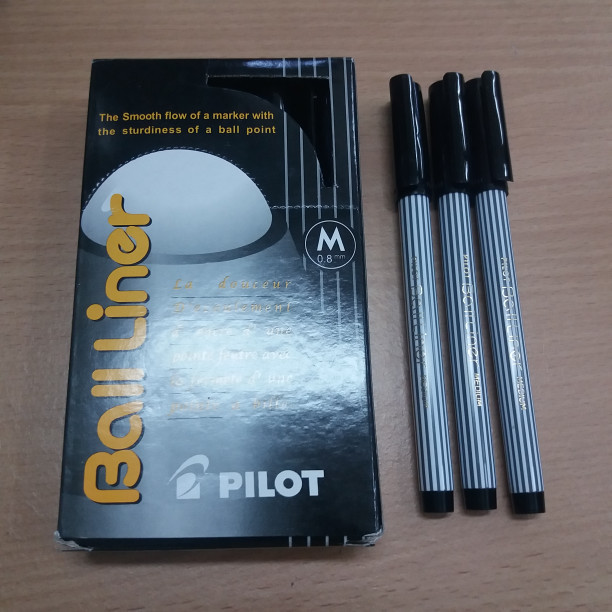 

Ready (Pak) Pulpen Balliner Pilot 0.8mm Medium / Pulpen Pilot Balliner 0.8mm