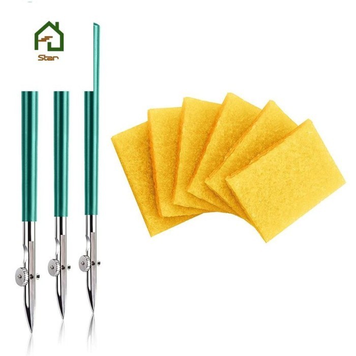 

Ready 3pcs / Set Pena Ruling Dengan 6pcs Lem Penghapus Residu Untuk Aplikasi