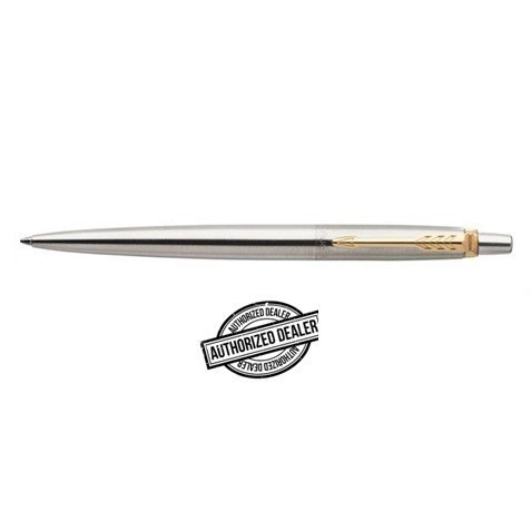 

Ready Pulpen Parker Jotter GT Stainless Ball Pen With Gold Trim BNIB Origina