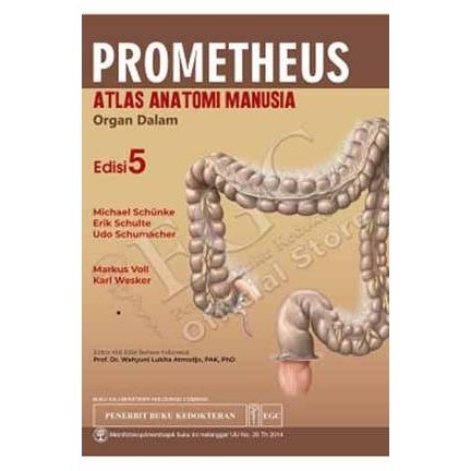 [New] Buku Prometheus Atlas Anatomi Manusia Organ Dalam Edisi 5