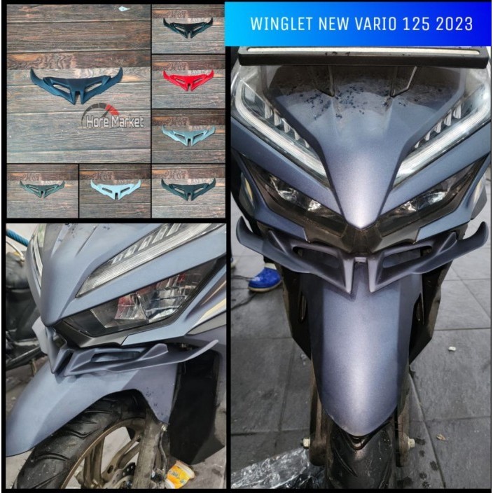 Winglet Vario 125 New Cbs Keyless 2022 2023 Kumis Variasi Motor