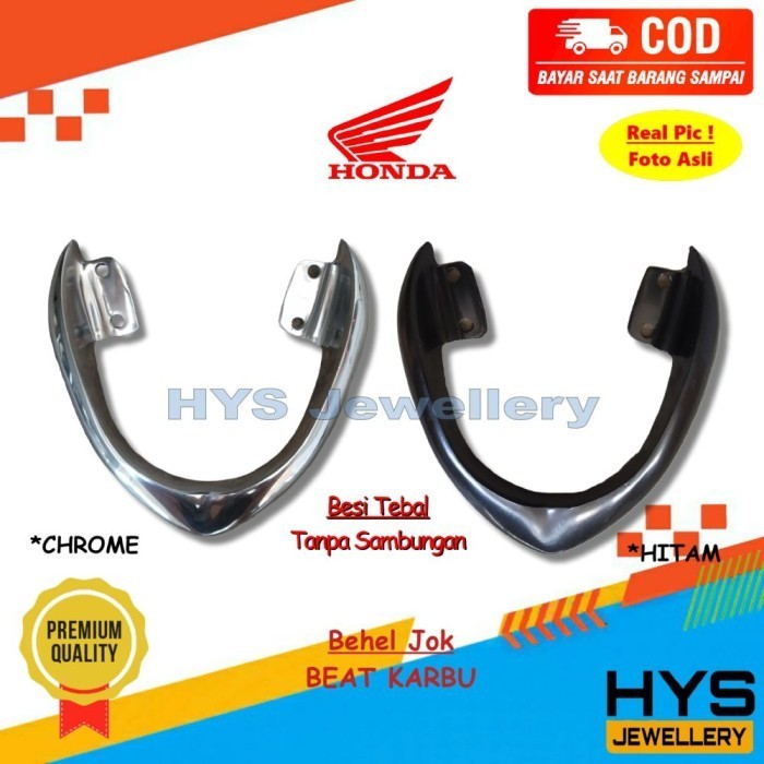 Behel Jok Belakang Beat Karbu Carbu Lama - Begel Variasi Motor