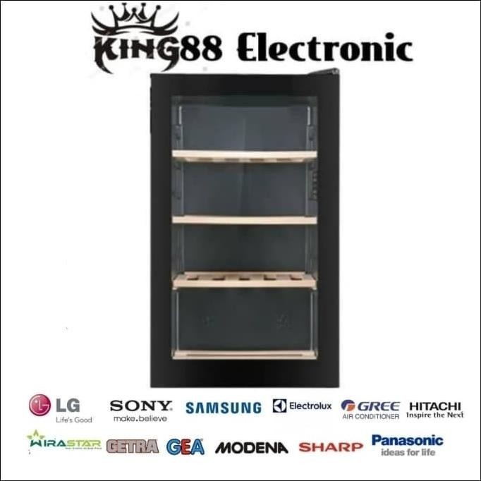[Baru] Wine Cooler Gea Sc-100Y / Display Cooler For Wine / Pendingin Wine