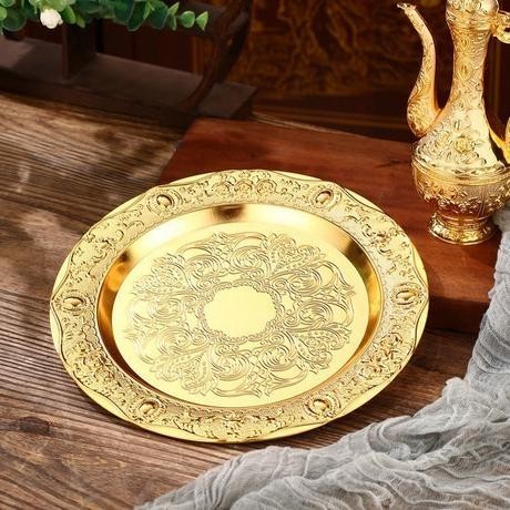 [New] Teko Cangkir 6 Pcs Unik Bahan Logam Set Teko Arab Emas Kualitas Tinggi