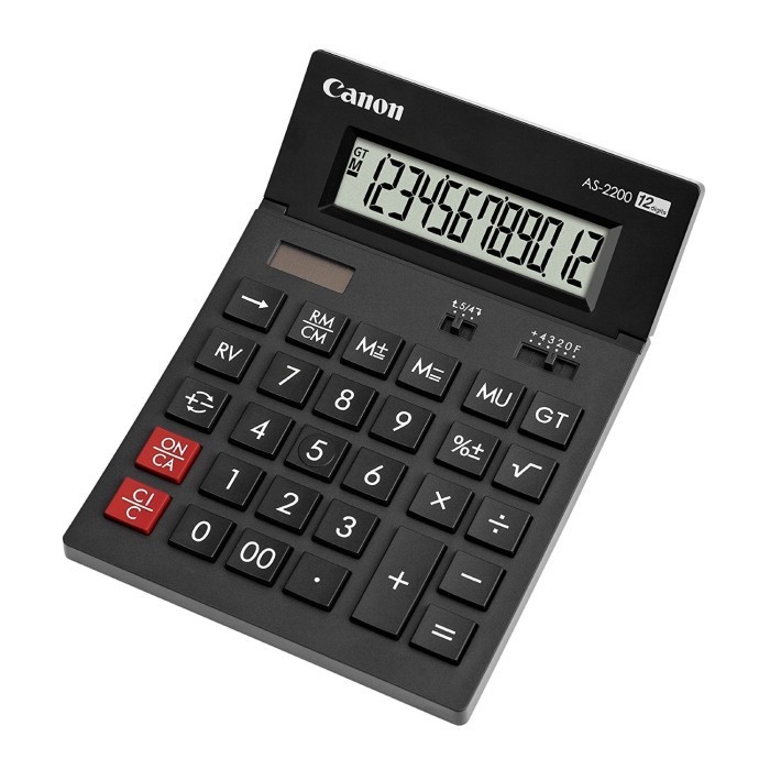 

Ready calculator canon AS-2200