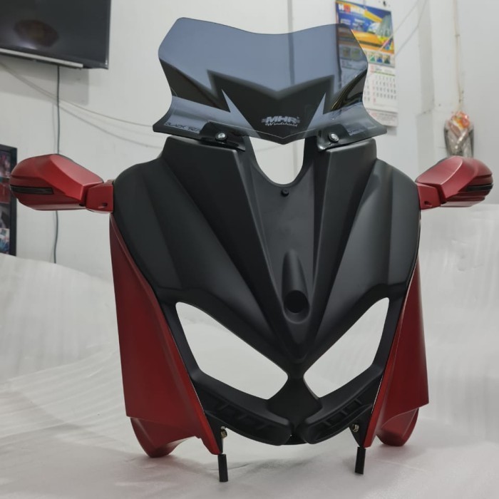Tameng Winshield Visor Spion Lipat Motor All New Nmax-2020/2021 Mhr
