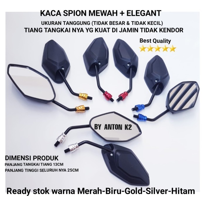 Kaca Spion Standar Variasi Motor Jupiter Z-Jupiter Mx-Vega R-Zr-Force