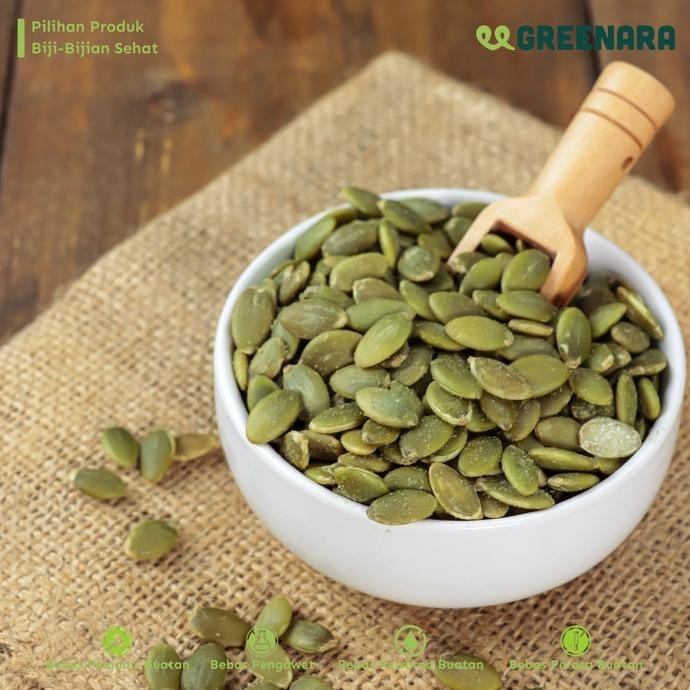 

Biji Labu Mentah 250gr / Raw Pumpkin Seed