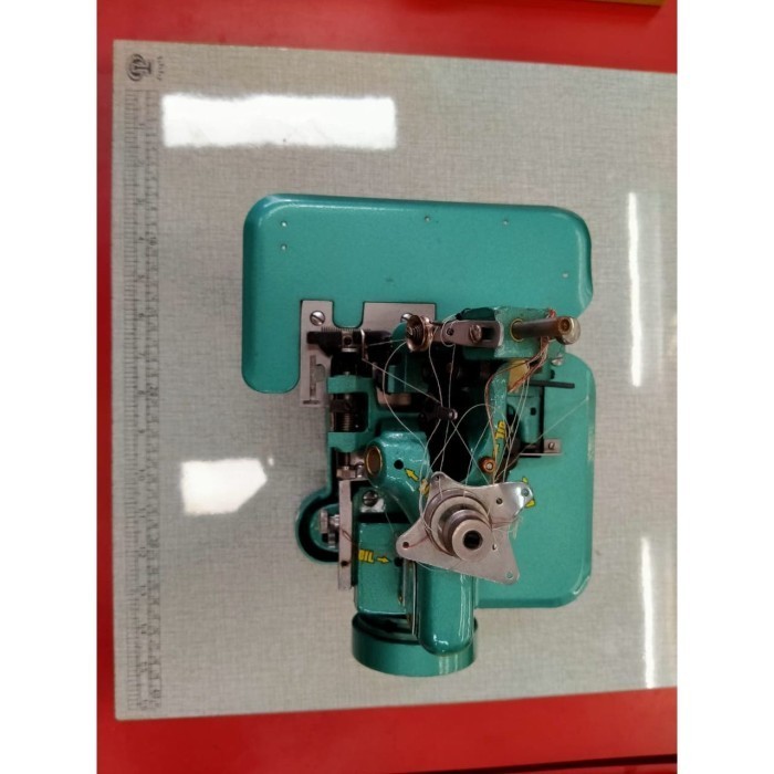 Mesin Obras Pegasus Dc-1S + Dinamo Portable Meja Papan 45 X 40 Cm