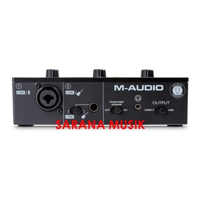 M-AUDIO M TRACK SOLO MTRACK AUDIO INTERFACE SOUNDCARD M TRACK ORIGINAL