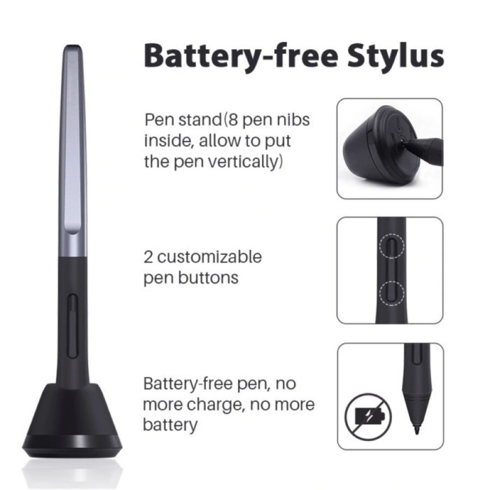 

HUION H640P Digital Graphic Drawing Pen Tablet Design OSU Alt H430P