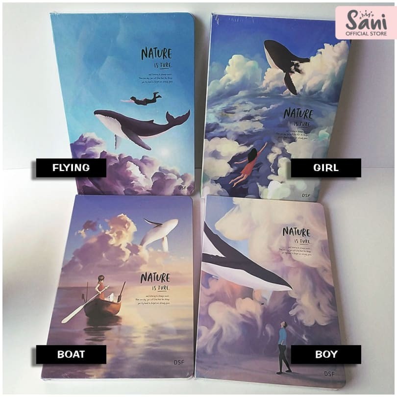 

Sani | Buku Diary Notebook Hardcover - NATURE IS TURE 1447-68 (ATK)