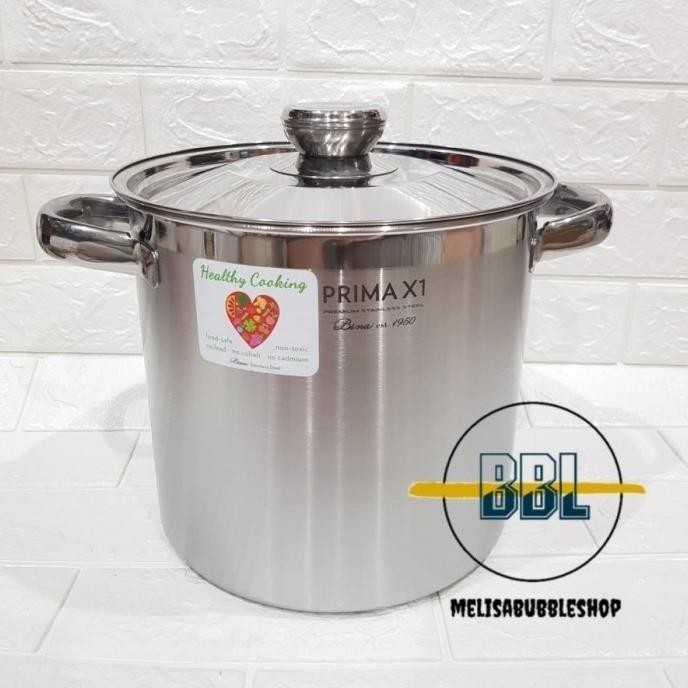 [Ready Stock] Panci Bima Tinggi Stockpot Stainless Steel Panci Tinggi Panci Dandang