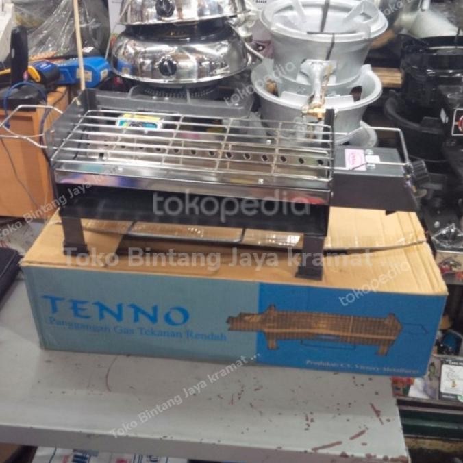 [Ready Stock] Panggangan Gas Tenno/Bakaran Gas Tenno Type Pg-40Ap-Tr Kaki Pendek