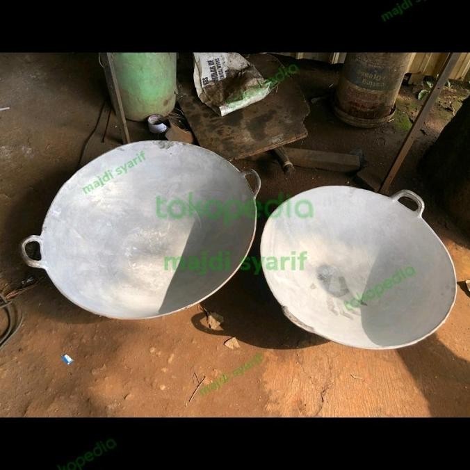 [Promo] Wajan/Kuali/Penggorengan Besi Cor No 18/44 Cm Via Ojek Online