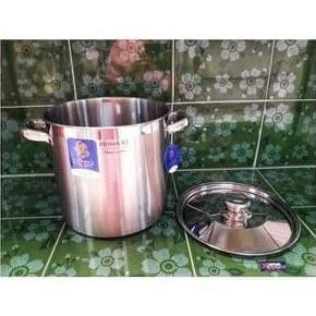 [Baru] Promo Bima Stockpot 30 Cm Prima X1 Panci Tinggi Stainless 20 Liter