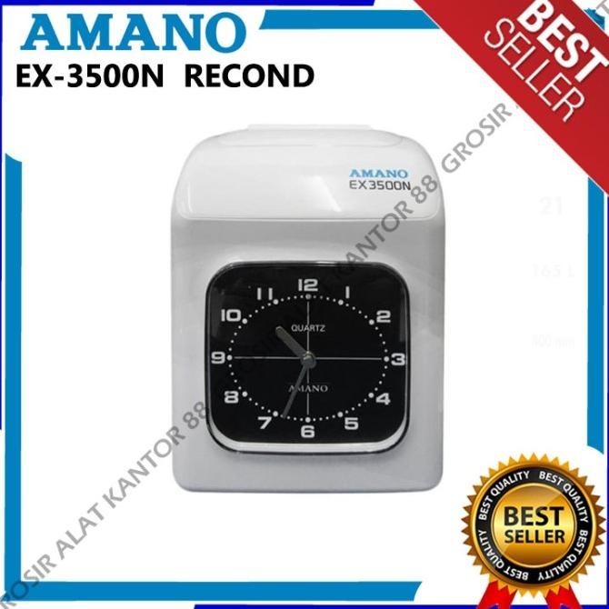 [Ready] Amano Ex-3500N Mesin Absensi Kartu Amano 3500 Absensi Ceklok
