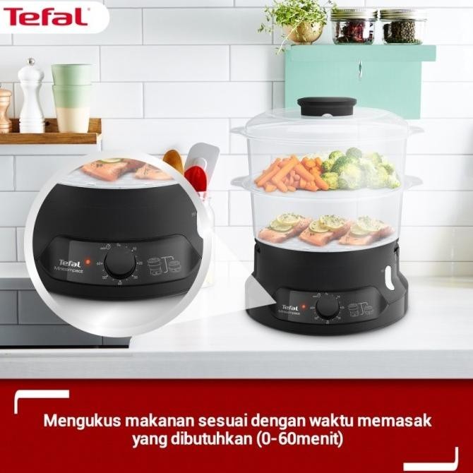 [New] Tefal Food Steamer Mini Compact Kukusan Listrik