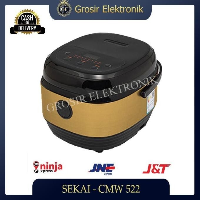 [Promo] (Random) Sekai Rice Cooker Digital Cmw522 / Cmw 522 Low Sugar 2 Liter