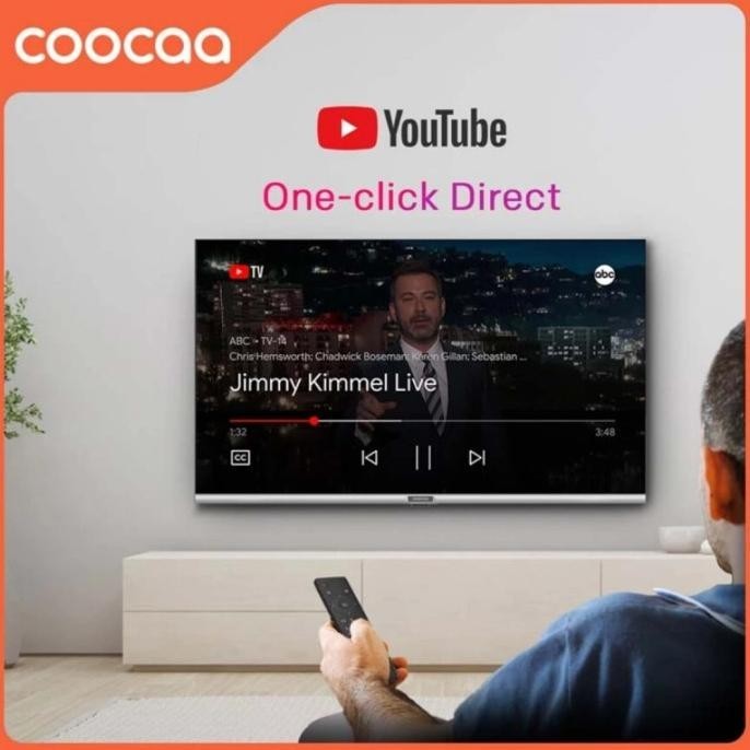 [Baru] Led Tv Coocaa 43S3U Digital Smart Tv Coocaa 43 Inch Garansi Resmi