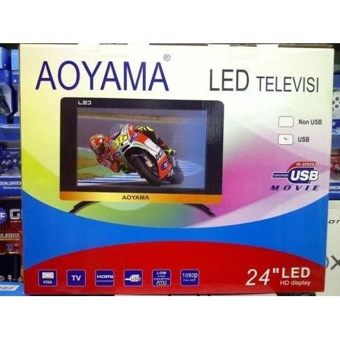 [Best Quality] Tv Led Aoyama 24'' Usb