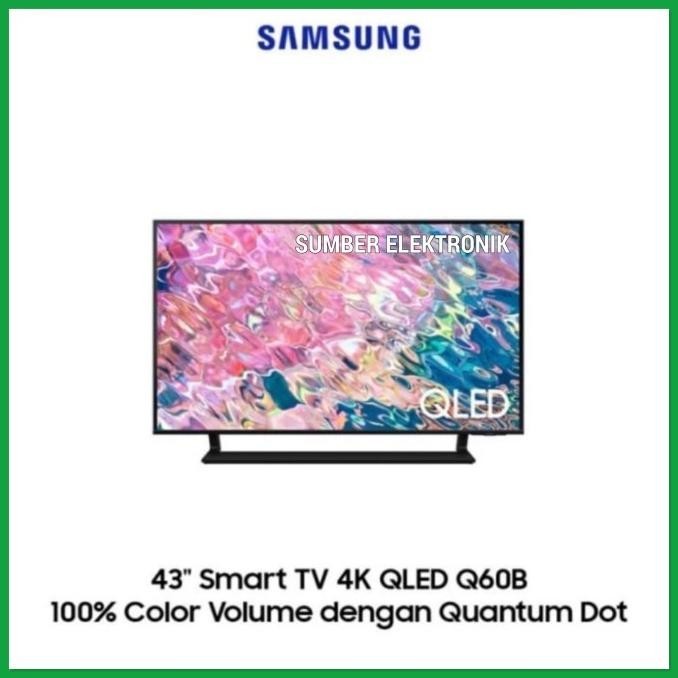 [Promo] Samsung 43 Inch Smart Tv Qled New 43Q60Bak Xxd Uhd 4K