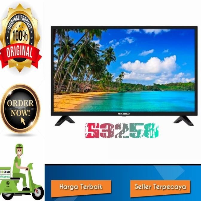 [Ready] Led Tv Ichiko 32 Inch S3258 Vga Hdmi Garansi Resmi