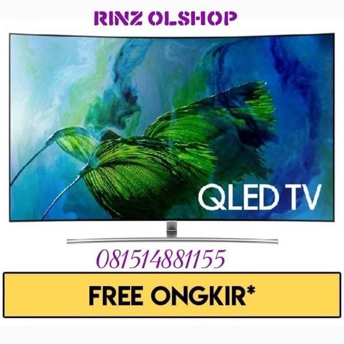 [Ready Stock] Led Tv Samsung 55 Qled Smart Tv Uhd Premium 4K Curved Qa-55Q8C