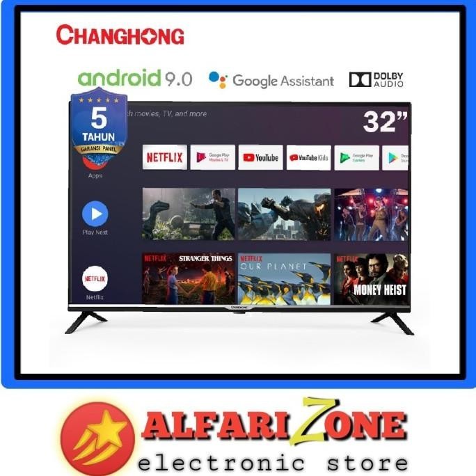 [Promo] Android Tv 32 Inch Changhong L32H4 | Smart Tv 32 Inch Changhong 32H4