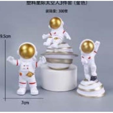 Cake Topper ASTRONOT Hiasan Kue Motif Topper ROCKET Angkasa Planet