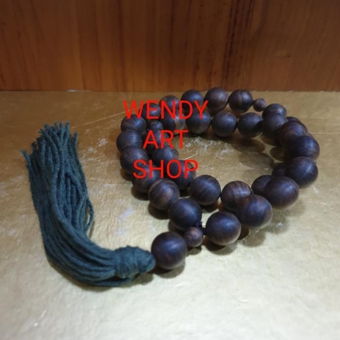 [Ready] Tasbih Kayu Gaharu Asli 33 Butir