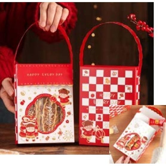 

Dus Kue Imlek Kotak Cake Box Sincia Packaging Hampers Tahun Baru CNY