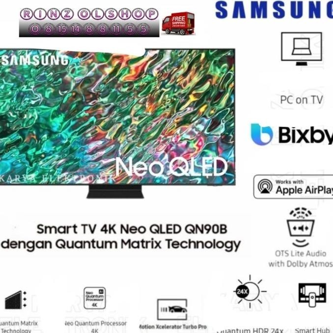 [Garansi] Led Tv Samsung 55Qn90B Smart Tv Neo Qled Uhd Dolby Atmos Qa55Qn90Bak