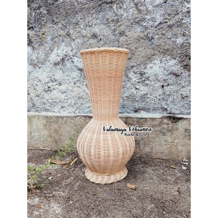 Gra Vp424 Pot Guci Gentong Vasanyaman Estetik Hiasankeringflowers Dekorasi