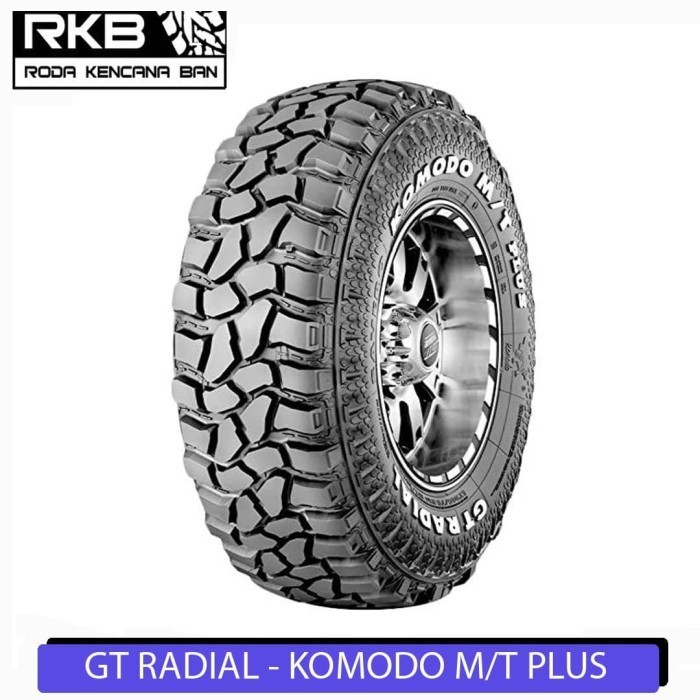 Gt Radial Savero Komodo Mt Plus 195/75 R15 Ban Mobil Offroad