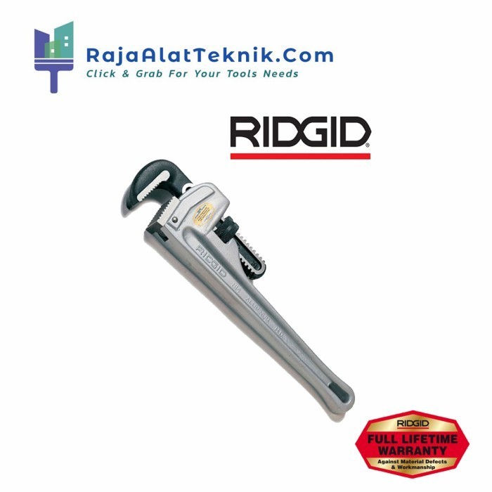 ALUMINUM STRAIGHT PIPE WRENCH 24" RIDGID (31105)
