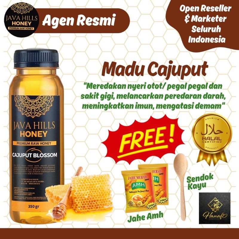 

Madu Murni Cajuput Blossom / Madu Minyak Kayu Putih 100% MADU ASLI