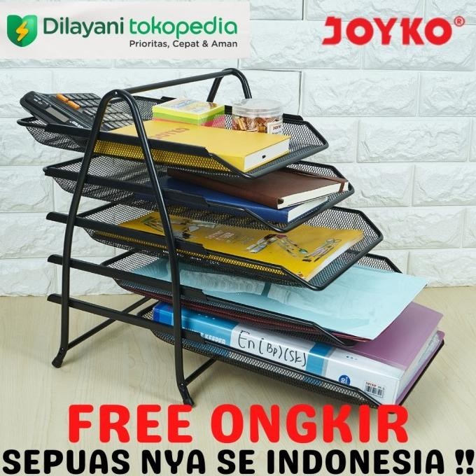 

Joyko Document Tray METAL / Rak Kertas Dokumen Joyko Wadah Kantor