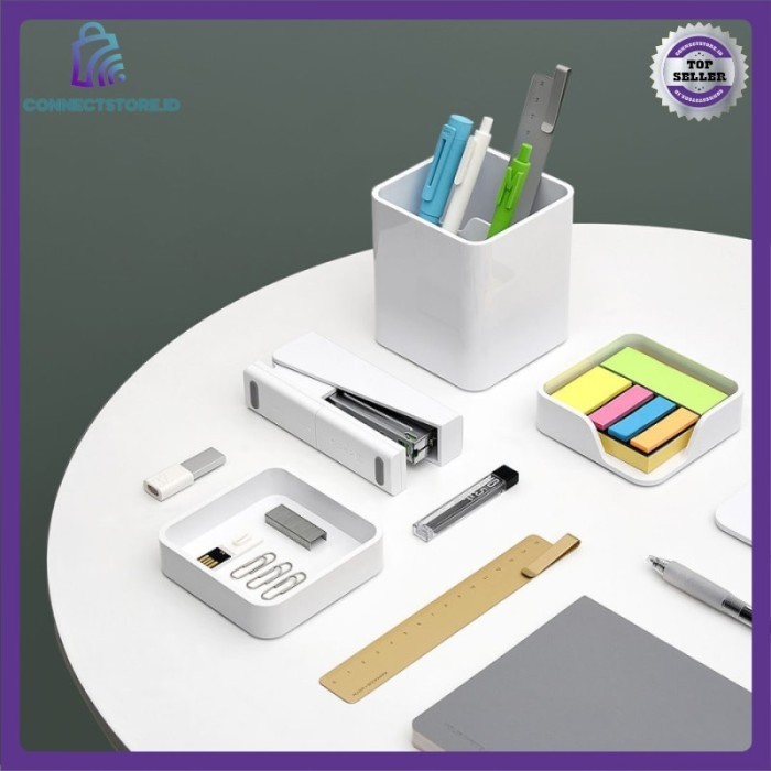 

SET KOTAK ORGANIZER ALAT TULIS KANTOR 3 IN 1 K1409 WHITE